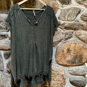 Oversized Free People Tee